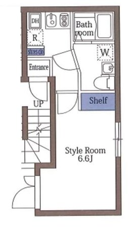 ハレレア横浜反町の物件間取画像